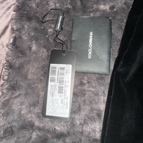 Dolce & Gabbana Black velvet market Tote Bag - Picture 2 of 5